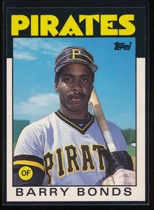 1986 Topps Traded Barry Bonds #T11 Rookie Karte - Bild 1 von 2