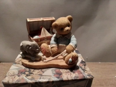 Cherished Teddies 662496 Wilfred - A Lifetime of Friendship 1999 Figur  - Bild 1 von 4