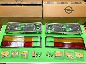 Opel Kapitän B Admiral B Tail Light Set Rücklicht Genuine NOS - Picture 1 of 12