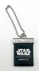 NEW Harveys Seatbelt x Star Wars Black Hang Tag With Silver Ball Chain