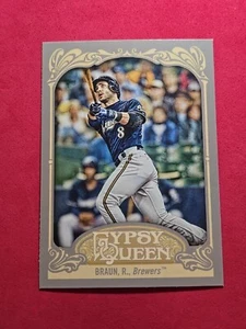 2012 Ryan Braun Topps Gypsy Queen #80 - Picture 1 of 2