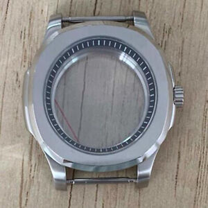 Sapphire Glass Watch Case 40MM Stainless Steel Shell For NH35/36/4R/7S Movement