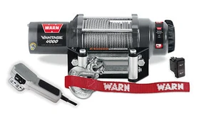 WARN VANTAGE 4000 12 Volt DC Powered Electric ATV Winch 4000-Lb. - Picture 1 of 5