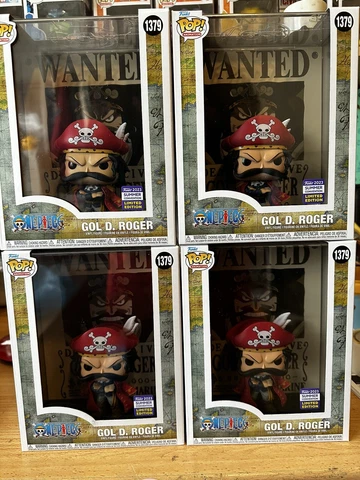 (Pre-Order) One Piece - Gol D Roger (Wanted Poster) SDCC 2023 Pop! Poster Cover