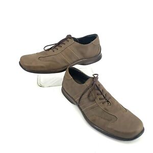 Dansko Mens Dress Shoes  Brown Lace up Oxford Size 47 13.5 14 US Skid Resistant