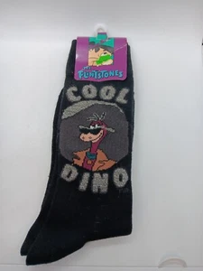 Calze Dino Flinstones Cool Flinstone Socks Uomo Taglia 10-13 1993 Retrò - Foto 1 di 5