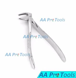 Dental Tooth Extracting Forceps # 74N Narrow Beaks Serrated Used Lower Rootsa - Picture 1 of 3