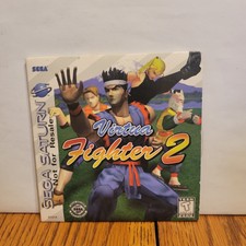 Virtua Fighter 2 Sega Saturn Not for Resale Disc And Sleeve Only Authentic