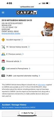 17-18 MITSUBISHI MIRAGE Engine Motor *71K!* *FREE SHIP* 1.2L OEM - Изображение 1 из 4