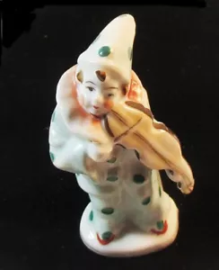 Vintage #21 Miniatur handbemalte Clown Figur gemarkt MIK Japan - Bild 1 von 5