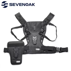 Sevenoak SK-MSP01 Dual 2 Camera Harness Multi Carrying Chest Vest Strap System - Picture 1 of 12