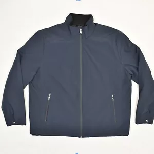Calvin Klein Men's Jacket Full Zip Polyester Blue Size XL Insulated Quilt Lined - Picture 1 of 8