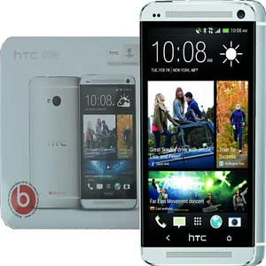 HTC One 3G Silver 16GB + 2GB Single-Sim Factory Unlocked GSM NEW - Picture 1 of 4