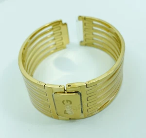 D&G WATCH BRACELET , DW0023 , GOLDEN BANGLE BRACELET , D&G WATCH STRAP , DW0024 - Picture 1 of 14