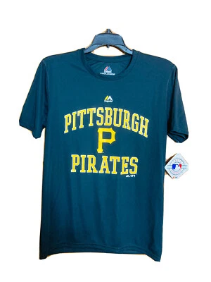 Majestic MLB Pittsburgh Pirates Child's Sz L 14-16 Baseball Short Sleeve T-Shirt - Image 1 of 4