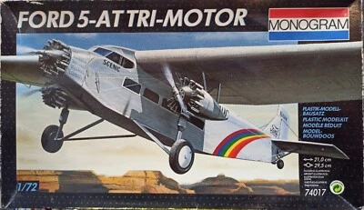 MODELLISMO- Ford 5-AT TRI-MOTOR - MONOGRAM  1/72 scale - Immagine 1 di 2