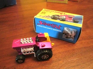 Vintage 1972 Matchbox Superfast #25 Mod Tractor 1/64 Diecast England MINT mit Box - Bild 1 von 9