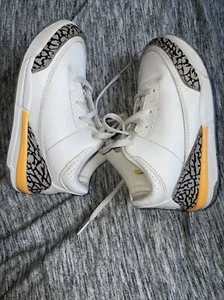 Jordan 3 Retro Laser Kleinkind orange Katrina 654964-108 Unisex Größe 10C EUC - Bild 1 von 9