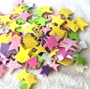 STARS Foam Shapes Kids Crafts Scrapbooking Classroom Daycare Stickers - Picture 1 of 2