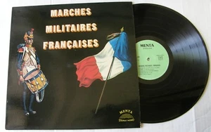 MARCHES MILITAIRES FRANCAISES (LP 33T) MENTA DISQUES 133001 - Picture 1 of 2