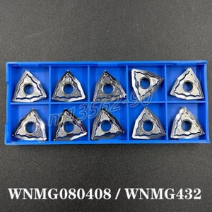 10PCS WNMG080408-HA N01 WNMG432-HA N01 CNC Carbide Turning Insert for Aluminum - Picture 1 of 4