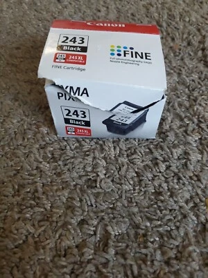 Genuine Canon PG-243 Black Ink Cartridge (1287C001)  - Image 1 of 3