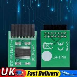 TPM 2.0 Module Encryption Security Module Remote Card for Win11 (MSI LPC-14PIN) - Bild 1 von 8