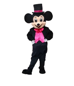 Mickey Mouse Mascot Wedding Pink Vest Adult Costume Halloween Birthday Cosplay - Picture 1 of 3