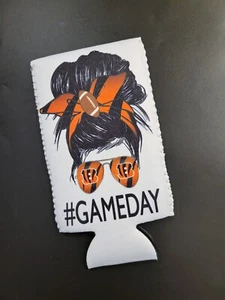 12oz. Neoprene Skinny Can Koozies---BENGALS GAMEDAY - Picture 1 of 1