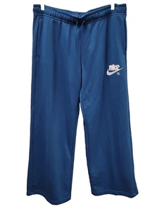 Nike Women's Blue Sweatpants Standard Fit Full Length Pants FN3634-476 Size XL - Picture 1 of 8
