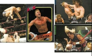 WWE 4 KENNY DYKSTRA WRESTLING CARDS SHAWN MICHAELS ON 1 CHUCK PALUMBO ON 1 READ - Picture 1 of 1