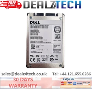 DELL HD, 200GB SSD Drive SATA 1.8 6G MU, F9VTX, 0F9VTX - Picture 1 of 2