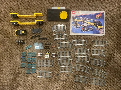 Lego System CARGO RAILWAY Conjunto 4559 1996 Elétrico 9V - Usado - Conjunto Incompleto - Imagem 1 de 4