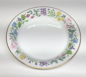 ROYAL WORCESTER ~FINE PORCELAIN~ARCADIA PLATTER 11" FLOWERS *GOLD TRIMMED* - Picture 1 of 2