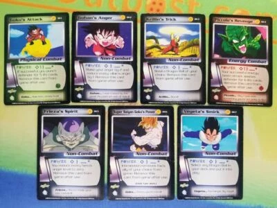 DBZ CCG Score Burger King Promos BK1 BK2 BK3 BK4 BK5 BK6 BK7 Played Condition - Image 1 of 2