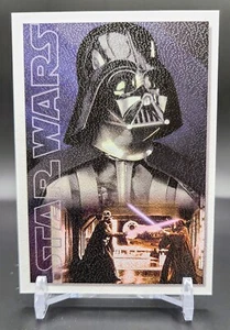 DARTH VADER Poster Card OT-24 Canvas #12/25 - 2022 Topps Star Wars Masterwork - Picture 1 of 2