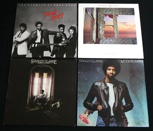 Stanley Clark - Lot of 4 (Find Out, Hideaway, Journey, Modern Man); VG+ - Picture 1 of 14