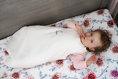 Faline Baby Sleep Sacks, Gently Weighted Full Zipper With Adjustable Buttons • 16.75$
