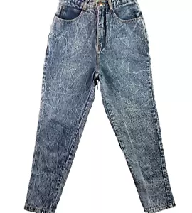 Palmetto Jeans Women 26 Vintage Lace Heart Cutout Taper Leg Ankle Zipper - Picture 1 of 22