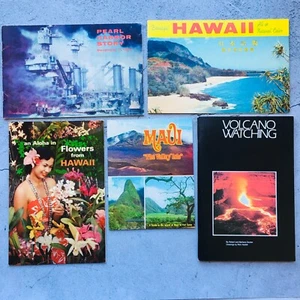 Hawaii Travel Vintage Brochures and Booklets Lot of 5 - Picture 1 of 22