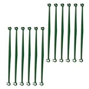 12pcs Plant Connector Stake Clip Plant Trellis Connector Plant Stem Support - Picture 1 of 12