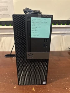 Dell OptiPlex 7050 MT, Core i7-7700, 3.60GHz, 256GB SSD, 16GB RAM, Win 11 Pro - Bild 1 von 4