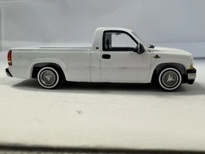 Johnny Lightning Chevy Silverado Pickup Loose Custom Wheel Swap Lowrider - Picture 1 of 19