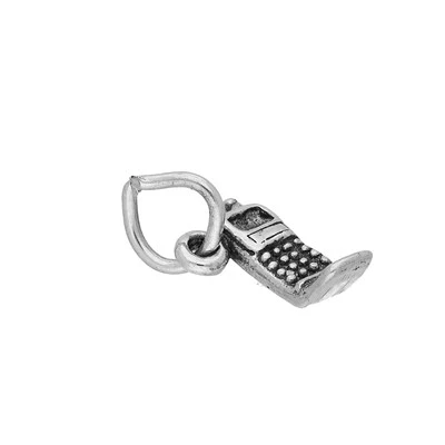 925 Sterling Silver Mini Mobile Phone Charm - Image 1 of 4