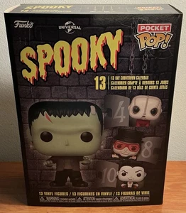 Universal Spooky 13-Day Countdown Funko Pocket Pop! Minifiguren Kalender - Bild 1 von 10