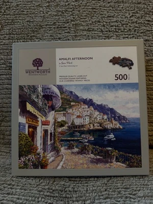Wentworth wooden jigsaw puzzle, AMALFI AFTERNOON by Sam Park - Image 1 of 3