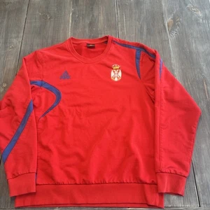 Felpa Srbija Nazionale Serbia Peak Sport Calcio Calcio Tennis Taglia L - Foto 1 di 13