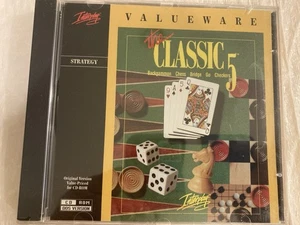 Der Klassiker 5 PC CD Backgammon, Schach, Bridge, Dame Chinesisch Go Regelspiele! - Bild 1 von 2