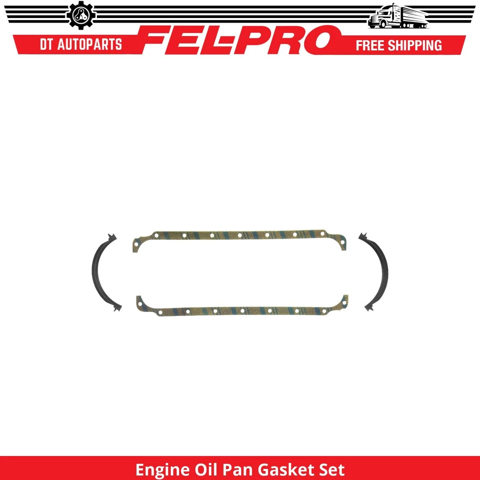 Juego de juntas de cárter de aceite de motor V8 Fel-Pro 1971 para Plymouth Fury III 1970-1974 Foto 1 de 1