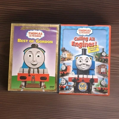 Thomas & Friends Lot of 2: Best Of Gordon/Calling All Engines (DVDs) Foto 1 de 4